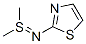 Sulfilimine,  S,S-dimethyl-N-2-thiazolyl-  (9CI) Structural