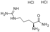 H-ARG-NH2 2HCL Structural