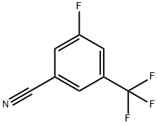 3-FLUORO-5-(TRIFLUOROMETHYL)BENZONITRILE Structural