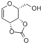 D-GALACTAL CYCLIC 3 4-CARBONATE Structural