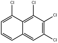 1,2,3,8-TETRACHLORONAPHTHALENE Structural