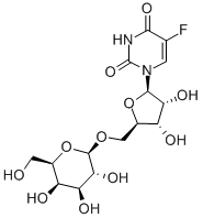 5-Fluorouridine-5'-O-b-D-galactopyranoside Structural