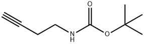 tert-Butyl but-3-yn-1-ylcarbamate Structural