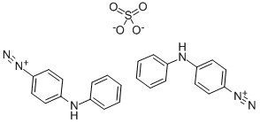 p-anilinobenzenediazonium sulphate (2:1)