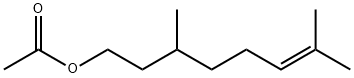 Citronellyl acetate Structural