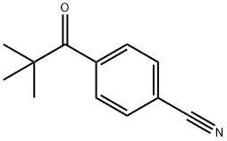 4'-CYANO-2,2-DIMETHYLPROPIOPHENONE Structural