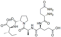 Glutaminyl-glutamyl-alanyl-prolyl-isoleucine Structural