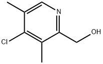 2-HYDROXYMETHYL-3,5-DIMETHYL -4-CHLORO PYRIDINE Structural