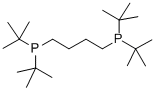 1,4-BIS(DI-TERT-BUTYLPHOSPHINO)BUTANE Structural