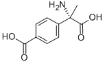 (S)-ALPHA-METHYL-4-CARBOXYPHENYLGLYCINE Structural