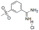 3-(Methylsulfonyl)benzamidine hydrochloride