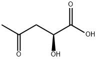 Pentanoic acid, 2-hydroxy-4-oxo-, (2S)- (9CI) Structural