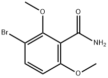 3-BROMO-2,6-DIMETHOXYBENZAMIDE