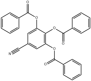 Benzonitrile, 3,4,5-tris(benzoyloxy)-