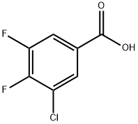 3-CHLORO-4,5-DIFLUOROBENZOIC ACID Structural