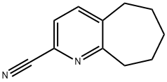 6,7,8,9-TETRAHYDRO-5H-CYCLOHEPTA[B]PYRIDINE-2-CARBONITRILE Structural