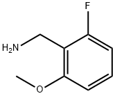 2-FLUORO-6-METHOXYBENZYLAMINE Structural