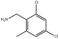 2,4-DICHLORO-6-METHYLBENZYLAMINE Structural