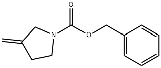 benzyl 3-methylidenepyrrolidine-1-carboxylate Structural