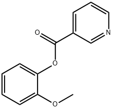 GUAIACYL NICOTINATE Structural