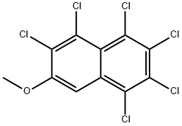 1,2,3,4,5,6-HEXACHLORO-7-METHOXYNAPHTHA- LENE, TECH.