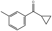 CYCLOPROPYL 3-METHYLPHENYL KETONE Structural