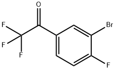 3'-BROMO-4',2,2,2-TETRAFLUOROACETOPHENONE 98 Structural