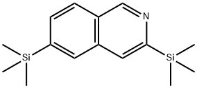 Isoquinoline, 3,6-bis(trimethylsilyl)- (9CI) Structural