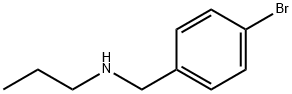 N-(4-bromobenzyl)-N-propylamine Structural