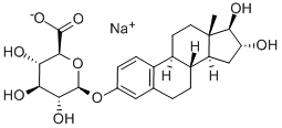 1,3,5[10]-ESTRATRIENE-3,16ALPHA,17BETA-TRIOL 3-GLUCURONIDE SODIUM SALT