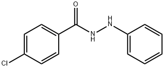 beta-p-Chlorobenzoylphenylhydrazine Structural