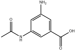 3-acetamido-5-aminobenzoic acid  Structural