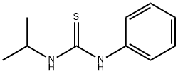 1-ISO-PROPYL-3-PHENYL-2-THIOUREA Structural