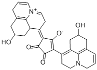 3-(2-Hydroxy-julolidin-4-yl)-5-(1,4-dihydro-2-hydroxy-julolidin-4-ylidene-onium)-1,2-dioxo-cyclopenten-4-olate