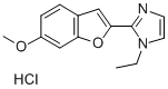 1-Ethyl-2-(6-methoxy-2-benzofuranyl)-1H-imidazole monohydrochloride