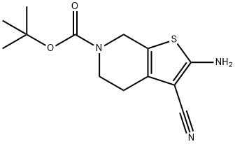 TERT-BUTYL 2-AMINO-3-CYANO-4,7-DIHYDROTHIENO[2,3-C]PYRIDINE-6(5H)-CARBOXYLATE