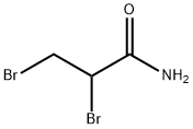 2,3-DIBROMOPROPIONAMIDE Structural