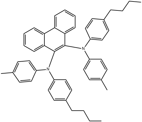 N,N''-DI-P-TOLYL-N,N''-BIS-(4-BUTYLPHENYL)-PHENANTHRENE-9,10-DIAMINE