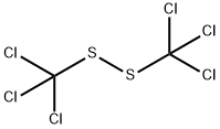 trichloro-(trichloromethyldisulfanyl)methane Structural