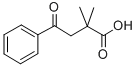 2,2-DIMETHYL-4-OXO-4-PHENYLBUTYRIC ACID Structural