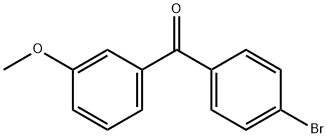 4-BROMO-3'-METHOXYBENZOPHENONE Structural