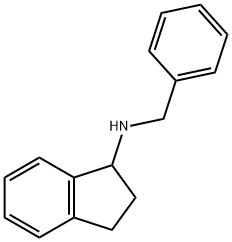 2,3-Dihydro-N-benzyl-1H-inden-1-amine Structural