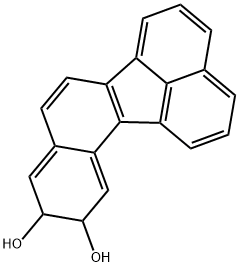 4,5-dihydro-4,5-dihydroxybenzo(j)fluoranthene Structural