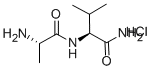 H-ALA-VAL-NH2 HCL Structural