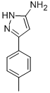 5-Amino-3-(4-methylphenyl)pyrazole Structural