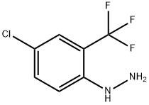 4-CHLORO-2-(TRIFLUOROMETHYL)PHENYLHYDRAZINE Structural