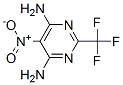 5-NITRO-2-(TRIFLUOROMETHYL)PYRIMIDINE-4,6-DIAMINE Structural