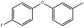 M-(4-FLUOROPHENOXY)TOLUENE Structural