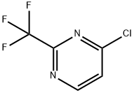 4-CHLORO-2-(TRIFLUOROMETHYL)PYRIMIDINE Structural