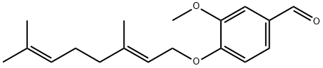O-geranylvanillin Structural